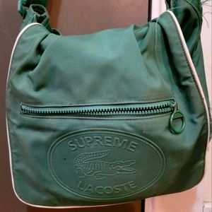 Supreme x Lacoste Fall/Winter 2019 Messenger Bag